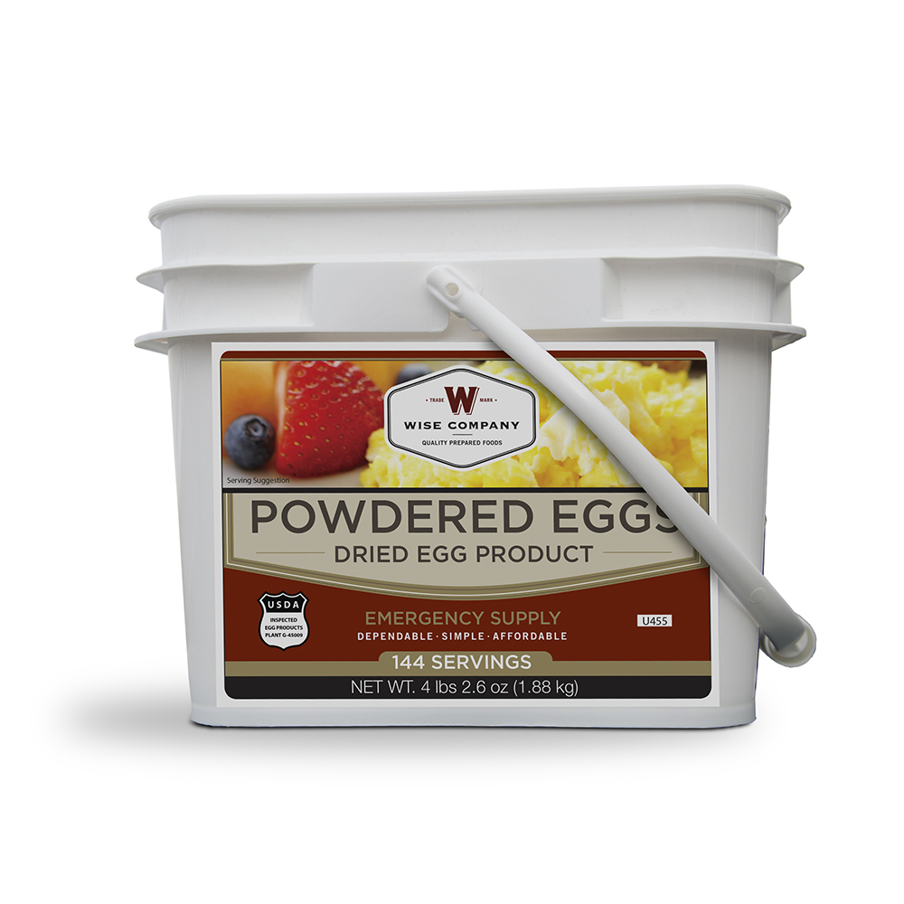 Wise 144 Servings of  Powdered Eggs